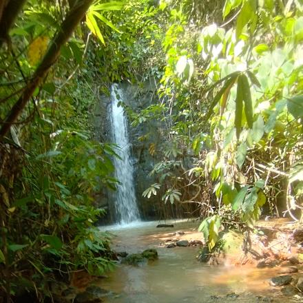 Panorama Wisata Curug Ciijau Desa Karoya